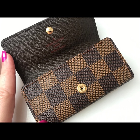 Louis Vuitton 4 Key Holder Damier Ebene - Picture 4 of 11